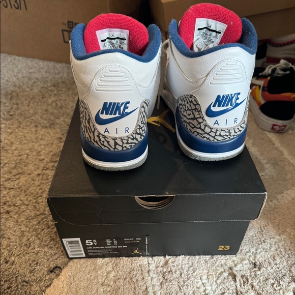 Jordan 3 retro true blue - Picture 6 of 10